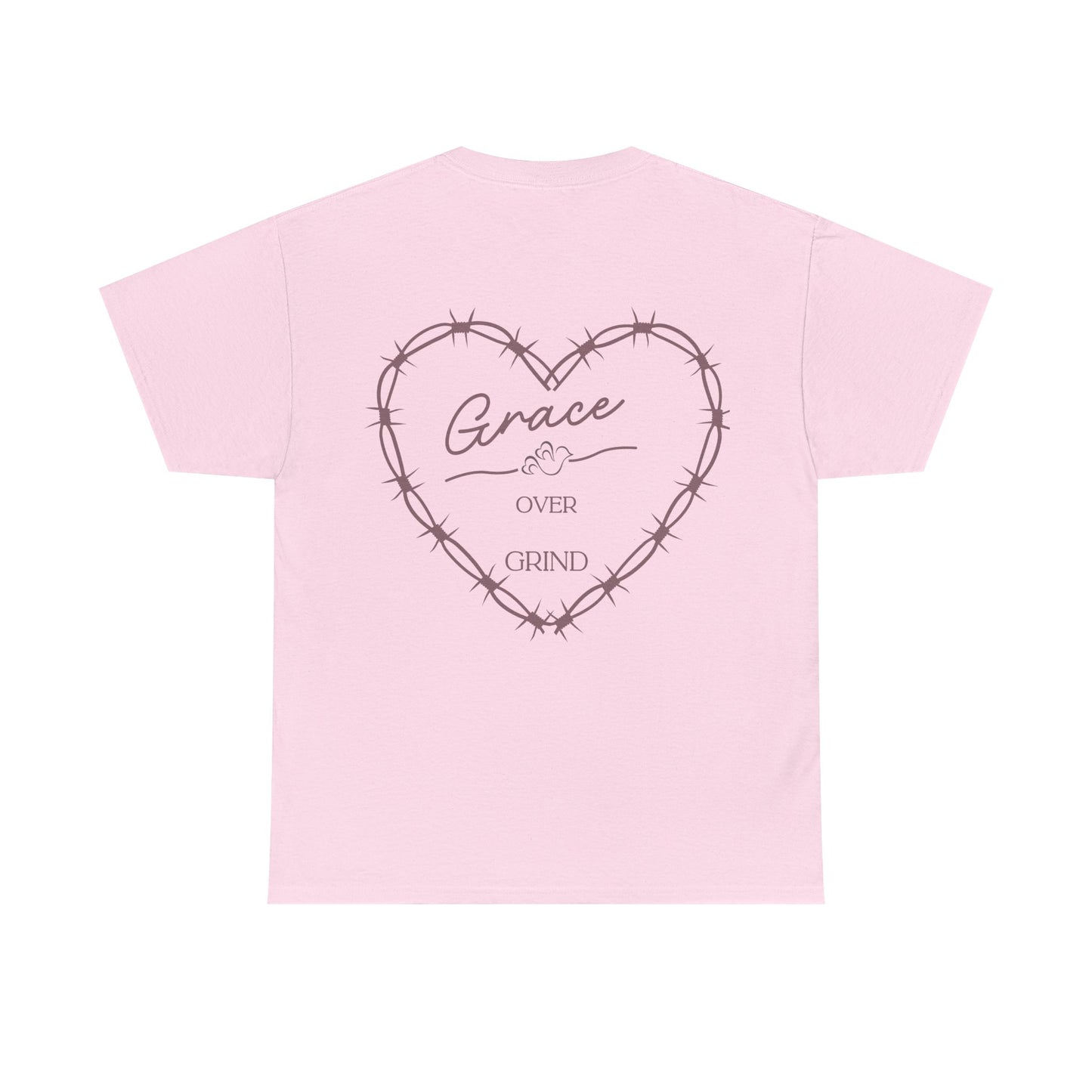 "Grace Over Grind" Heart Tee