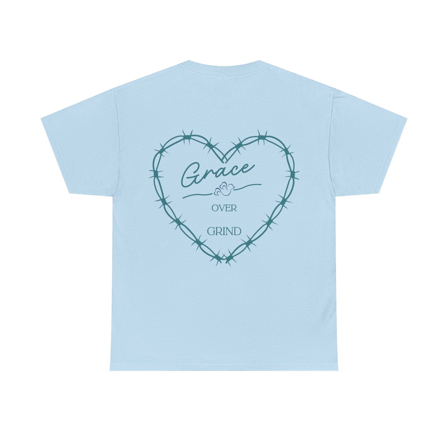 "Grace Over Grind" Heart Tee