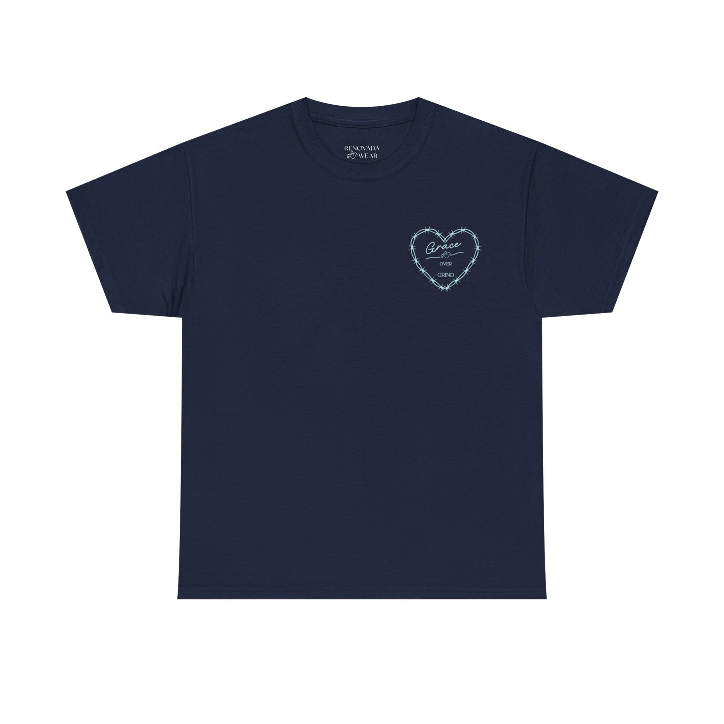 "Grace Over Grind" Heart Tee