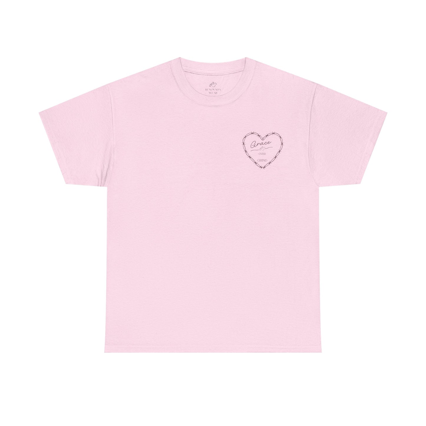"Grace Over Grind" Heart Tee