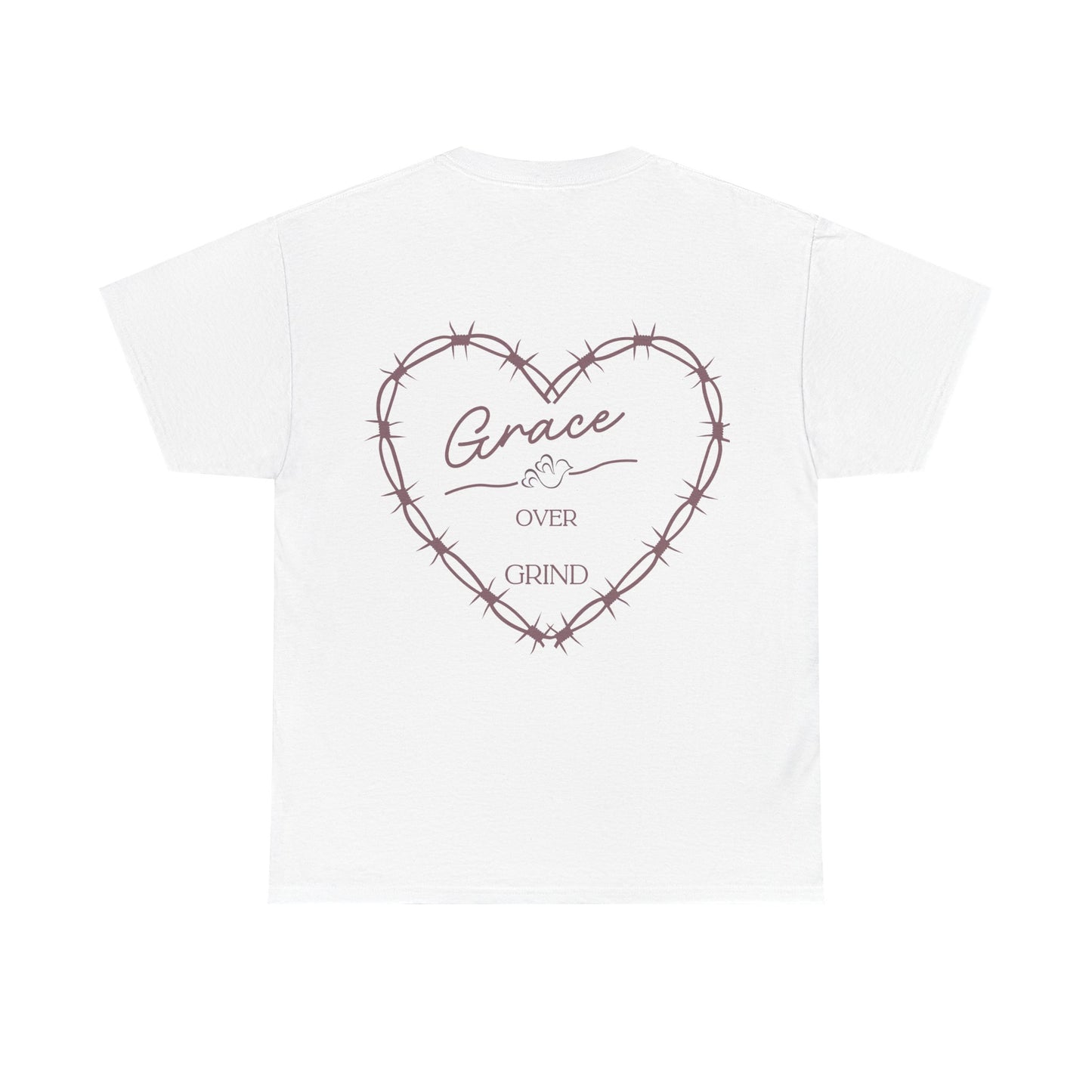 "Grace Over Grind" Heart Tee