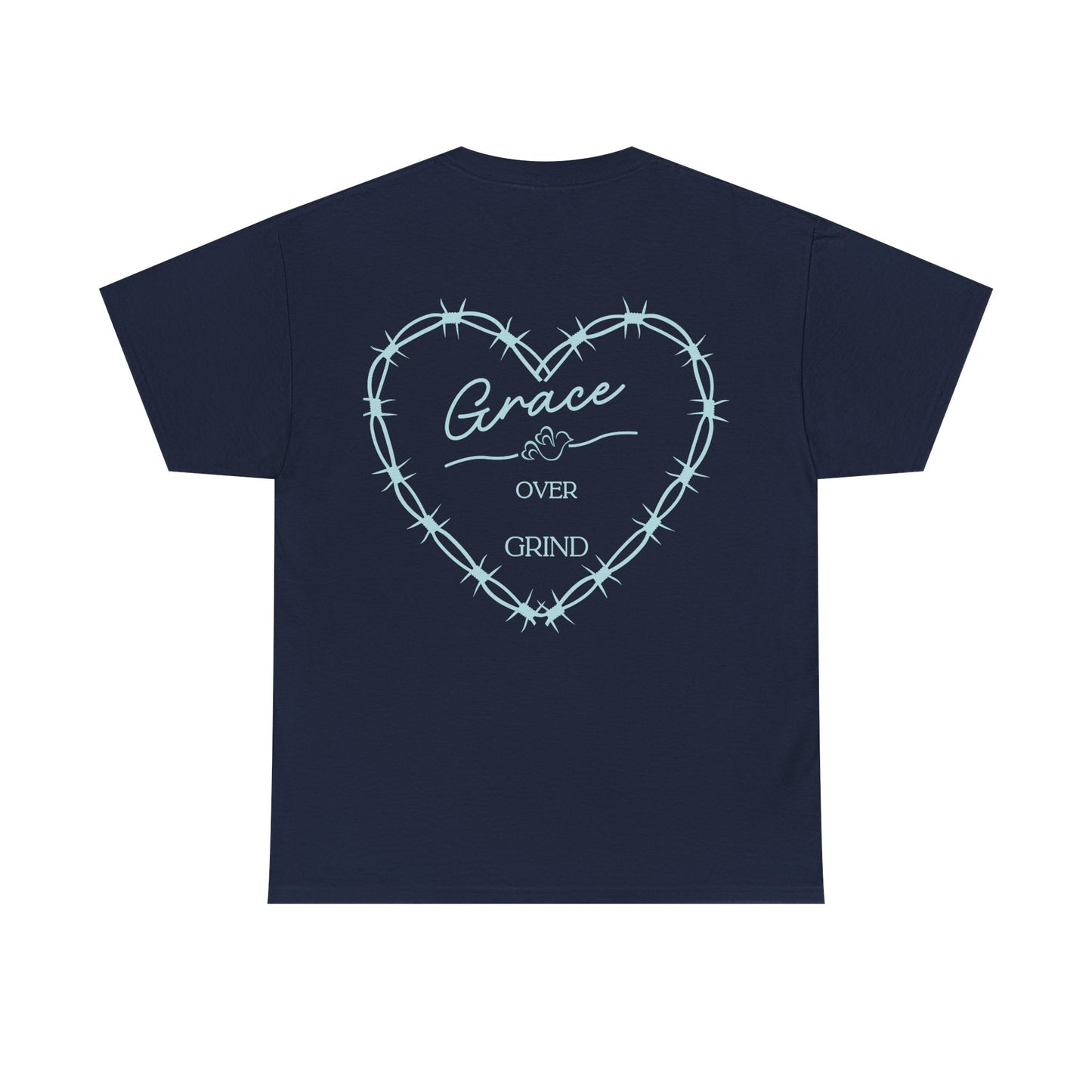 "Grace Over Grind" Heart Tee